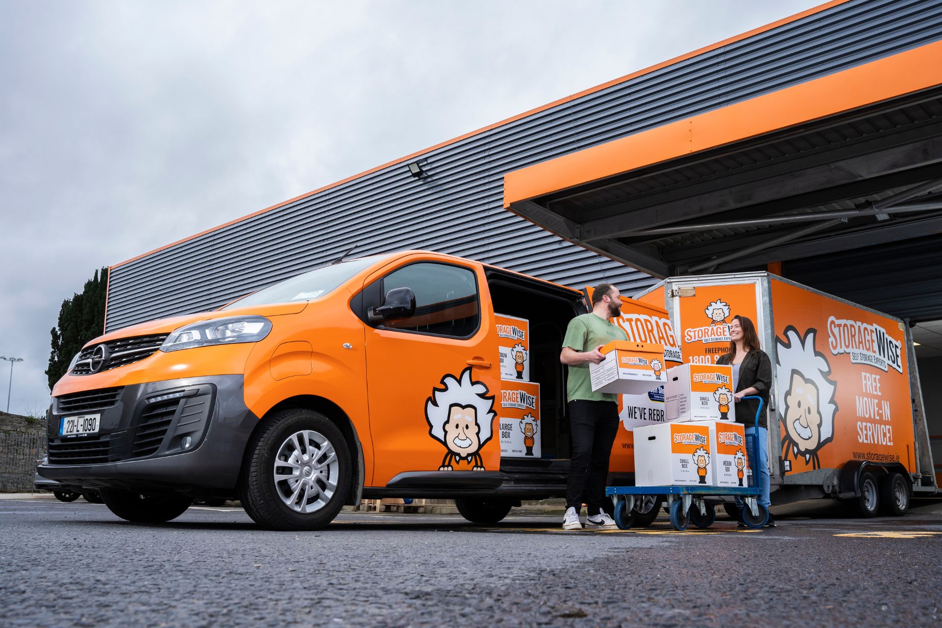 Choosing Self Storage When Moving House in Ireland